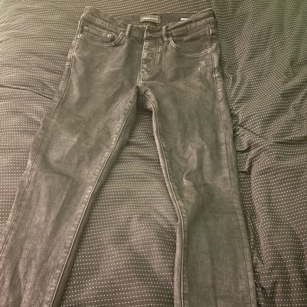 Purple Brand Black Denim Jeans